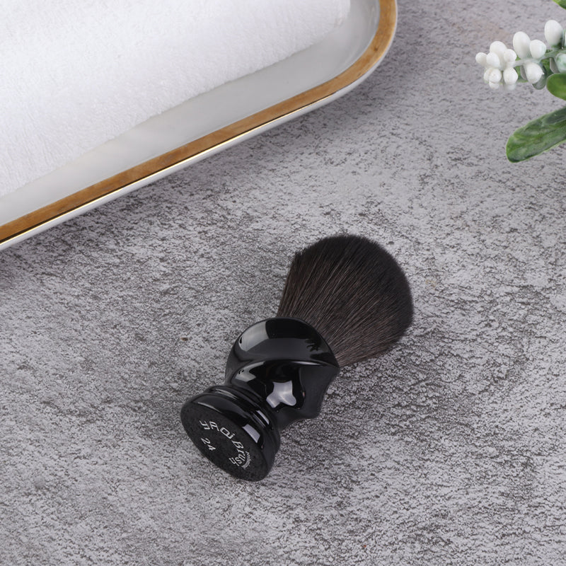 YAQI  TWIST 24mm Synthetic Hair Resin Handle Men Wet Shaving Brush