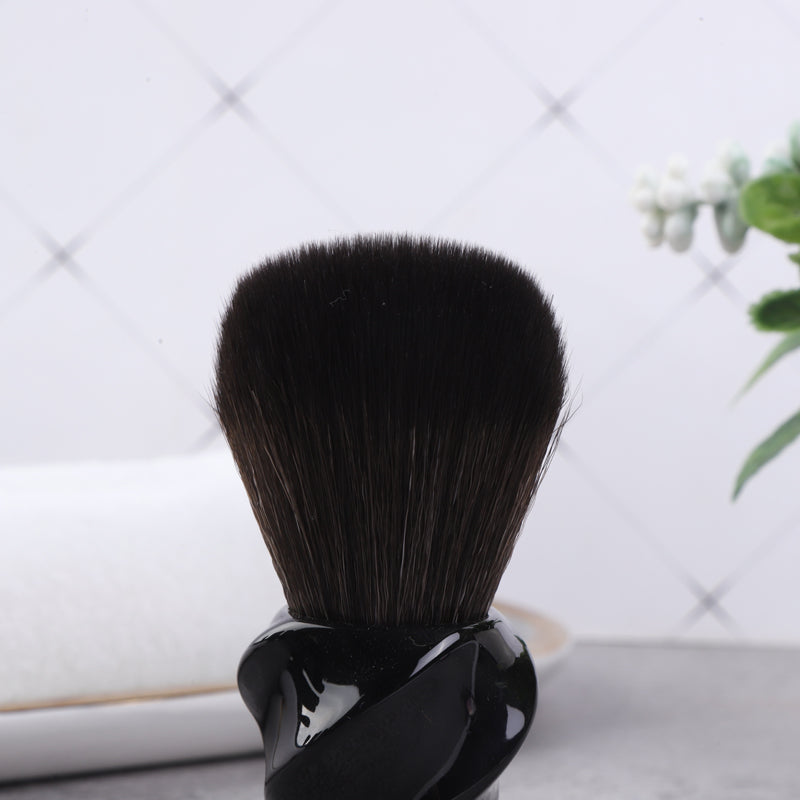 YAQI  TWIST 24mm Synthetic Hair Resin Handle Men Wet Shaving Brush