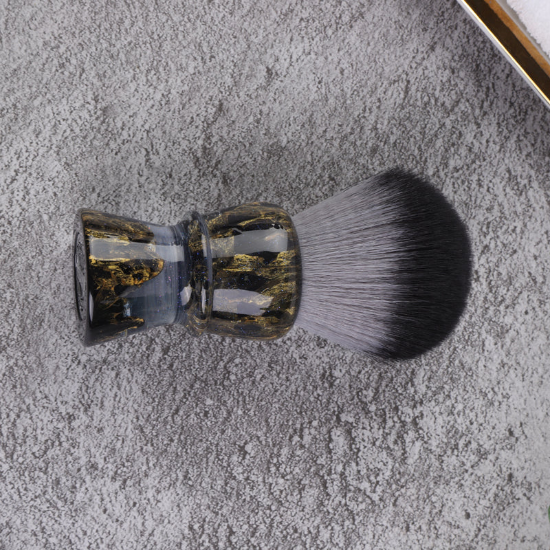 YAQI ROCKS 28mm Synthetic Hair Resin Handle Men Wet Shaving Brush