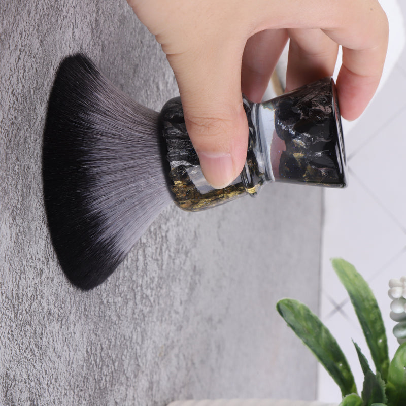 YAQI ROCKS 28mm Synthetic Hair Resin Handle Men Wet Shaving Brush
