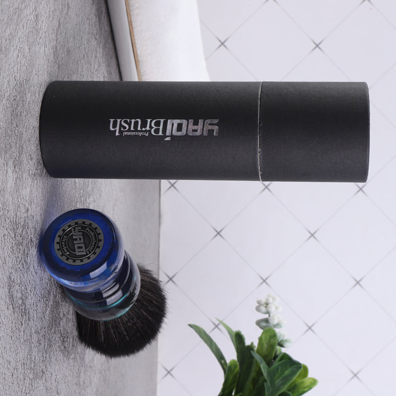 YAQI OCEAN 28mm Synthetic Hair Resin Handle Men Wet Shaving Brush