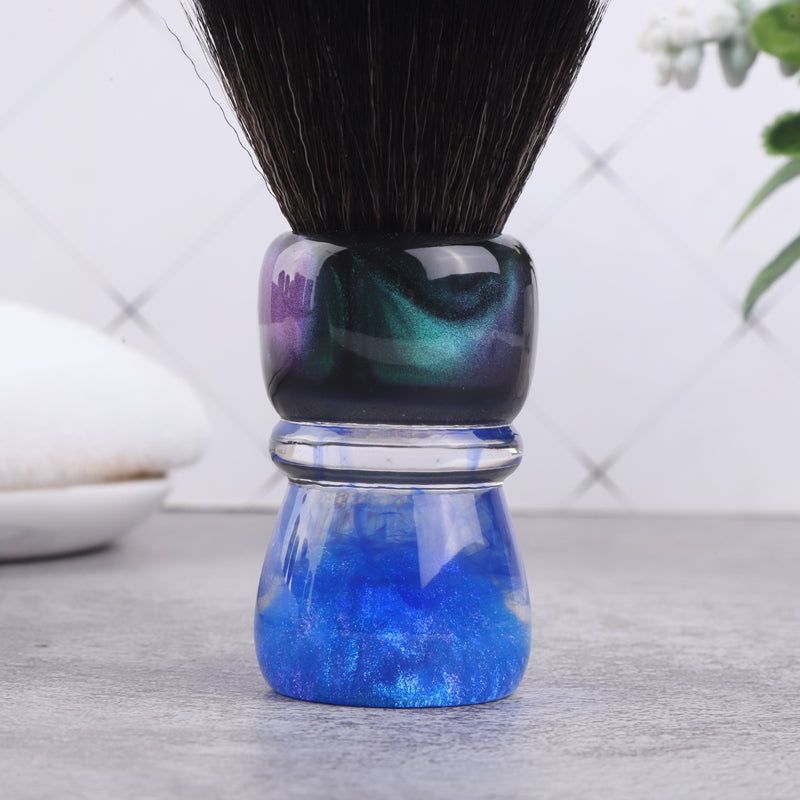 YAQI OCEAN 28mm Synthetic Hair Resin Handle Men Wet Shaving Brush