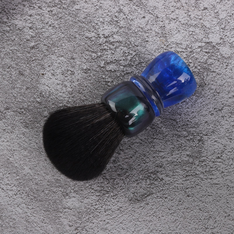 YAQI OCEAN 28mm Synthetic Hair Resin Handle Men Wet Shaving Brush