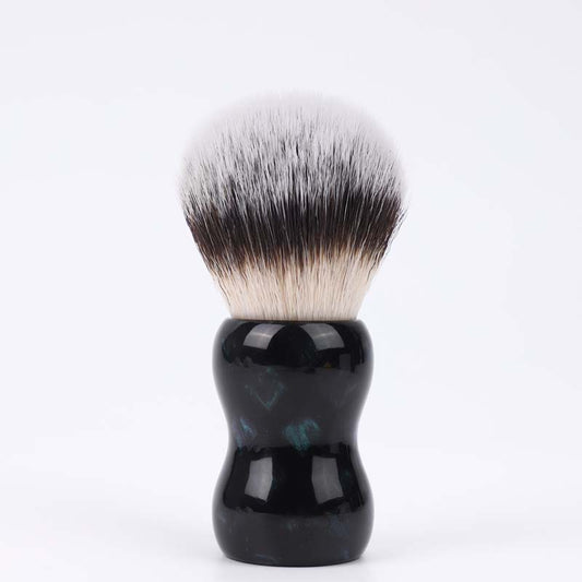 YAQI Night Emerald 26mm Synthetic Hair Resin Handle Men Wet Shaving Brush
