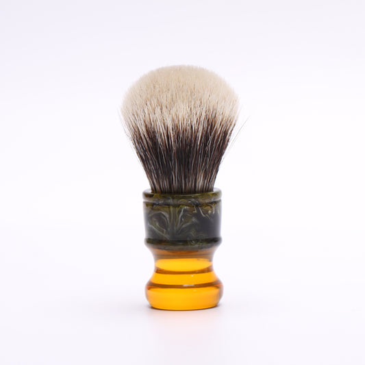 YAQI 22MM Sagrada Familia Two Band Badger Hair Resin Handle Men Wet Shave Brushes