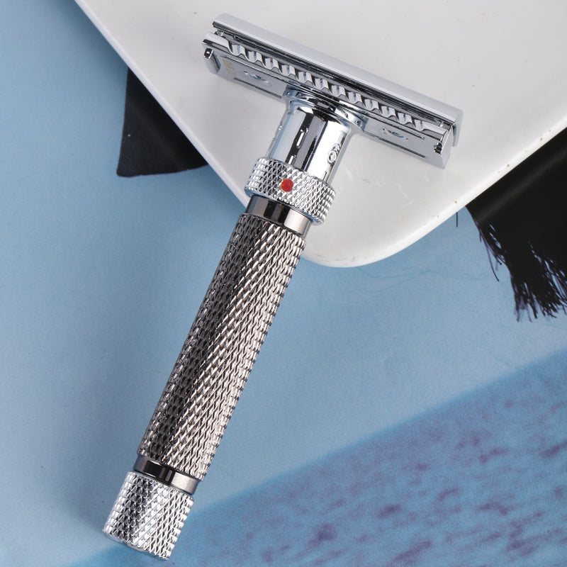 Yaqi Adjustable The Final Cut Chrome And Gunmetal Color Safety Razor for Men
