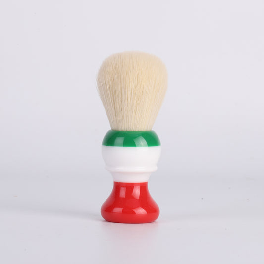 YAQI Freedom Italian Flag 24mm Cashmere Synthetic Knot Mens Shaving Brush