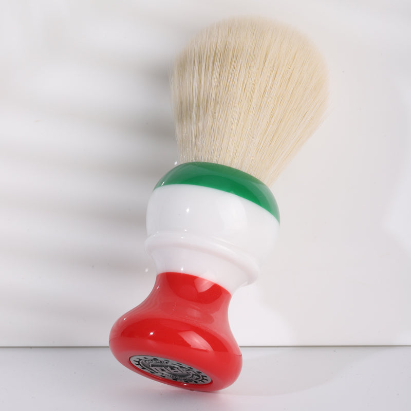 YAQI Freedom Italian Flag 24mm Cashmere Synthetic Knot Mens Shaving Brush