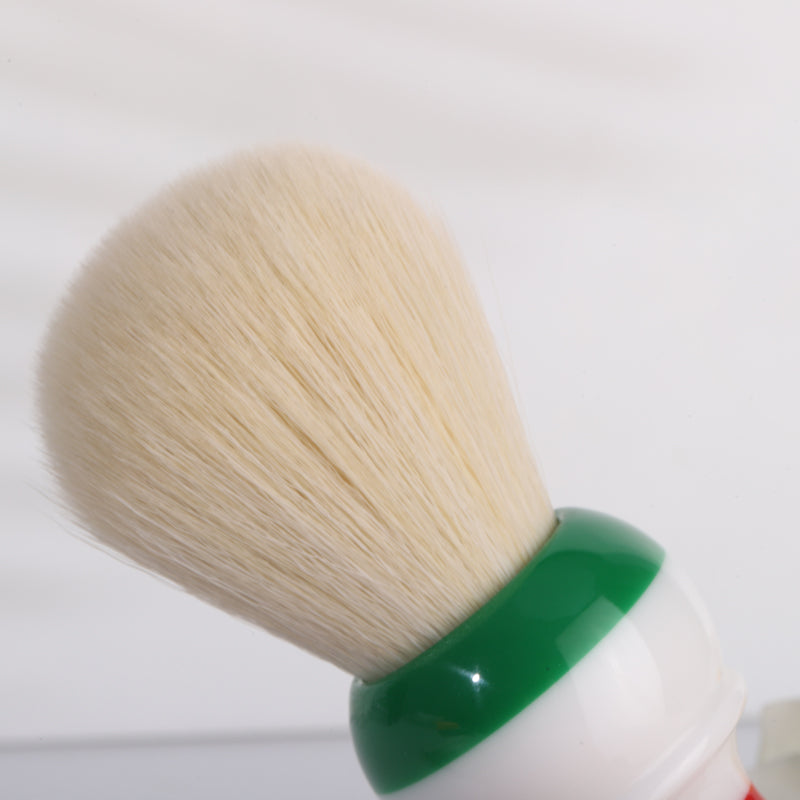 YAQI Freedom Italian Flag 24mm Cashmere Synthetic Knot Mens Shaving Brush