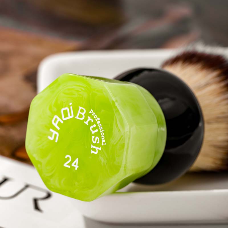 YAQI Mojito Synthetic Hair Men Wet Shaving Brush for Men