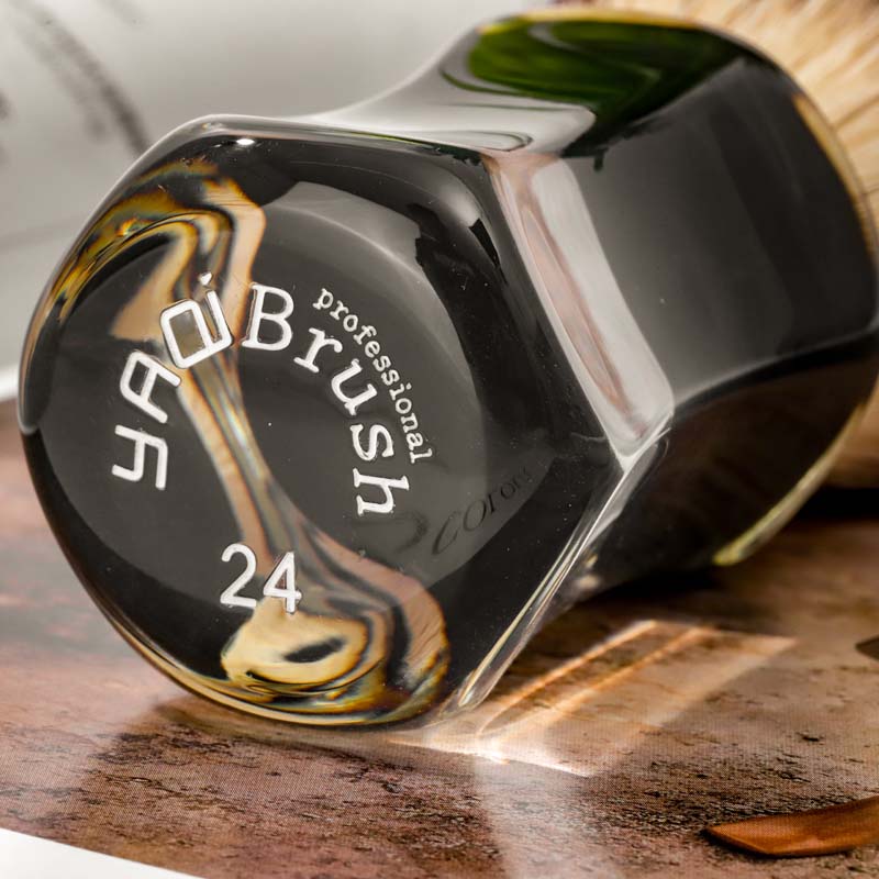 Yaqi Robin Synthetic Hair Clear Handle Men Wet Shaving Brush