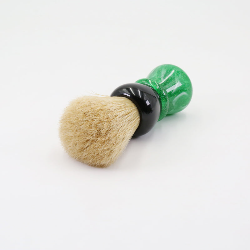 YAQI Green Viper 24MM Boar Bristle Handle Shaving Brush for man wet shaving